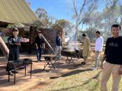 The RAR hosted a special barbecue for Griffith's Afghan refugees. Picture supplied.