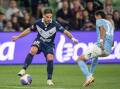 Victory's Bruno Fornaroli takes on Melbourne City on Sunday desperate to win silverwear this season. (Will Murray/AAP PHOTOS)
