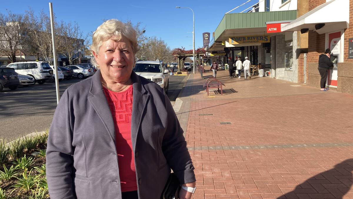 President of the Griffith Multicultural Council Carmel La Rocca hopes to see a parade walking along Banna Avenue over Easter 2024. Picture by Cai Holroyd