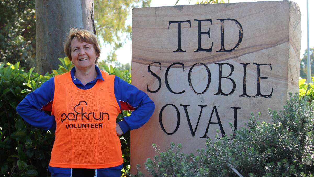 Glennis Damini of Ted Scobie Oval Parkrun says she wants people to realise the weekly event is for everyone. Photo by Vincent Dwyer.
