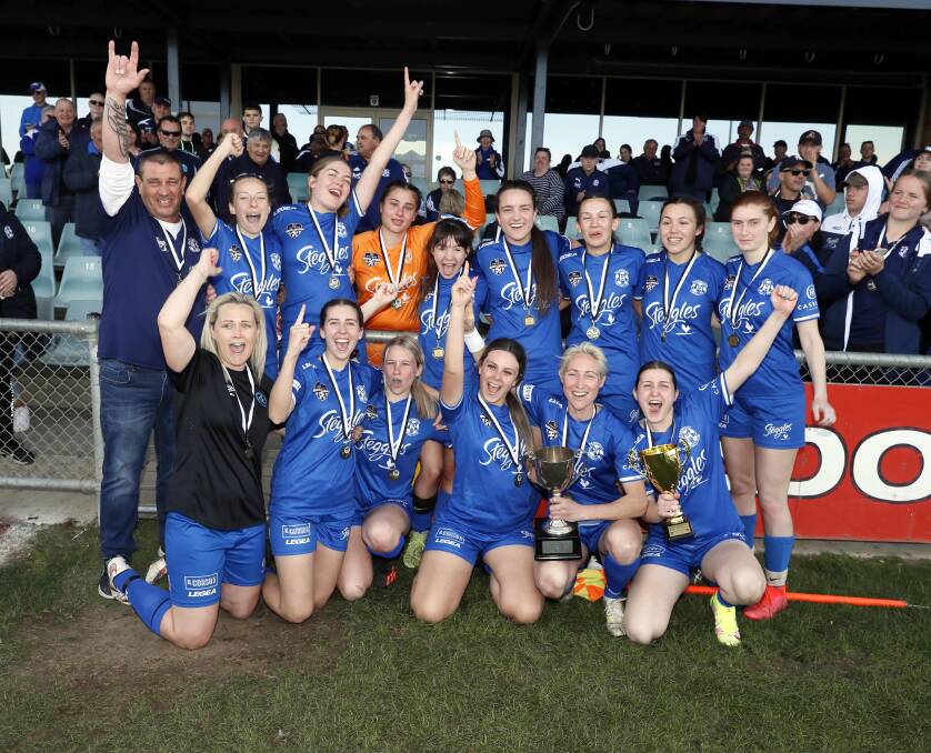 Hanwood are Leonard Cup premiers for the third straight year after defeating Junee 3-2. Picture by Les Smith