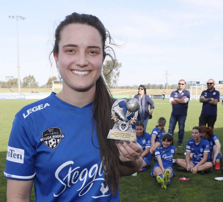 Johane Oberholzer was named player of the match following an important double in the 3-2 win over Junee. Picture by Les Smith