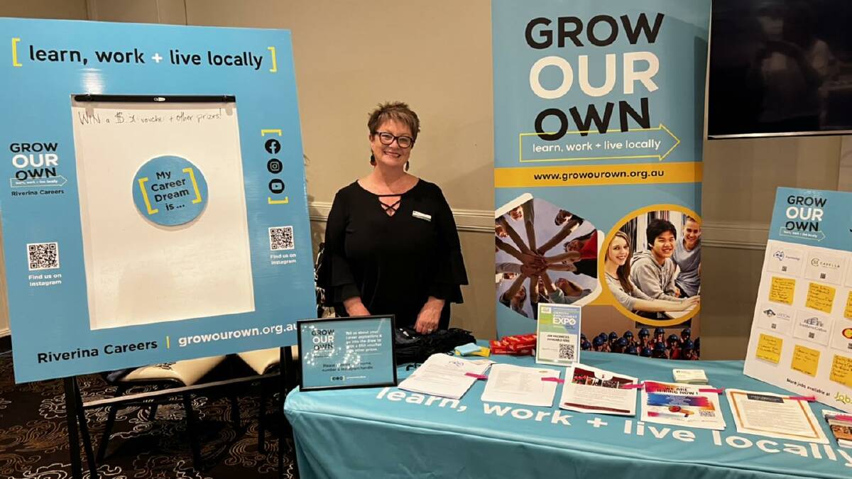 'Grow Our Own' senior project officer Marg Couch said the expo will be invaluable to businesses and students looking to jump start their career. Photo supplied