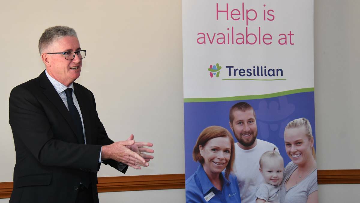 Tresillian CEO Rob Mills has expressed his gratitude to Mrs Dalton for securing funds for not only Griffith but six other centres around the state. Photo, file.