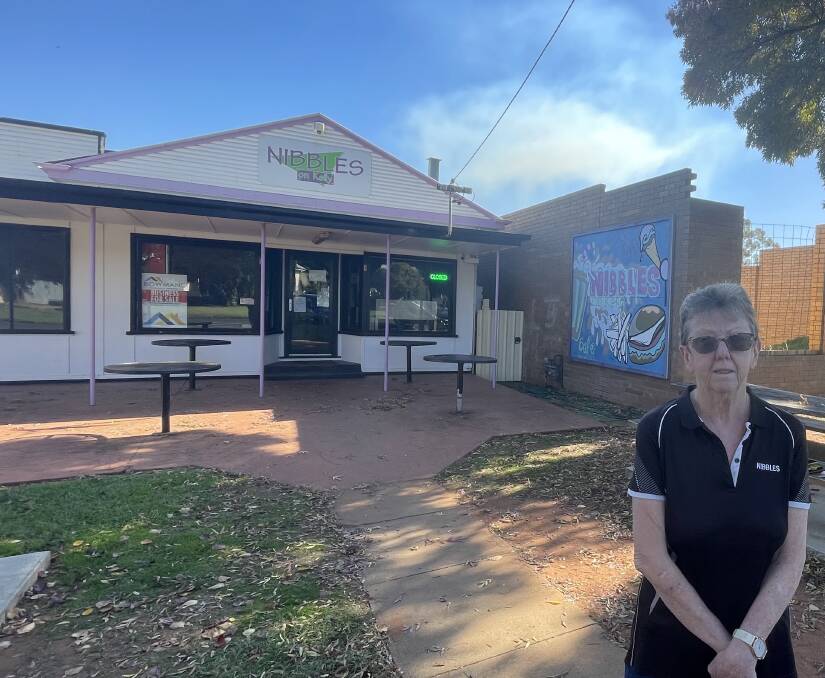 Nibbles on Kelly owner Kathie McGregor says she is looking forward to winding back after 21 years in business. Picture by Allan Wilson
