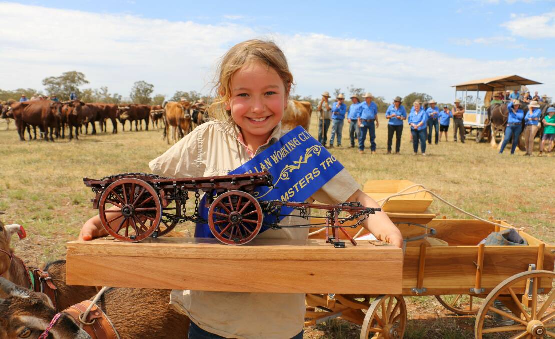 The Good Old Days Festival will return in 2024 with donkeys competing for the coveted Little Teamsters Trophy at the nation's biggest gathering of draught animals on October 5 and 6 at Barellan, NSW. Picture supplied