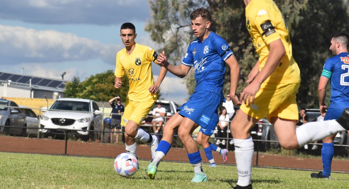 Hanwood will make their longest trip of the season when they head to Young to take on the Lions in Pascoe Cup round one. Picture by Liam Warren