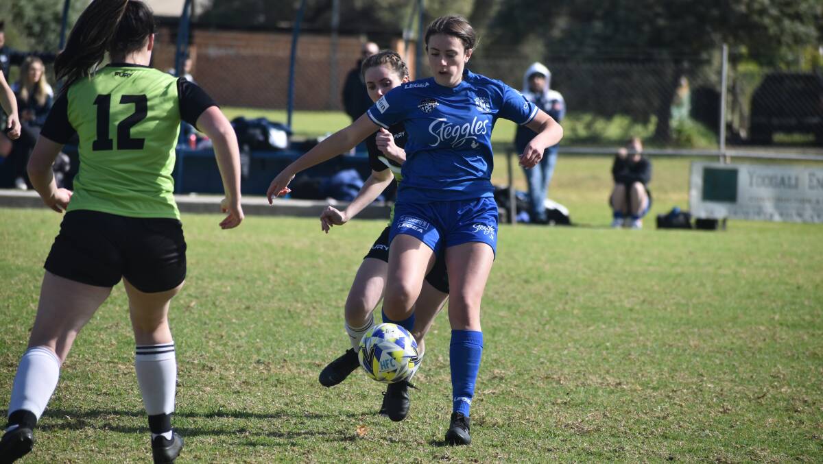 Bethany Piva continued her strong goal scoring form against Cootamundra.