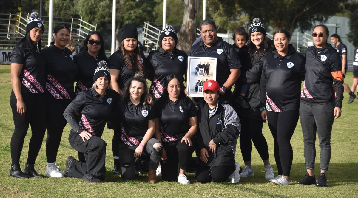 While the Blacks ladies had the bye over the weekend they still came together to remember a fallen friend during the Old Boys' Day. Picture by Liam Warren