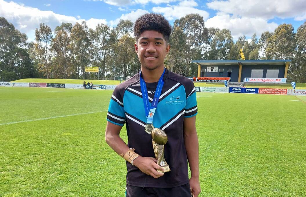 Viliami Siale was named Player of the Series after strong performances in the Buckley Shield. Picture supplied