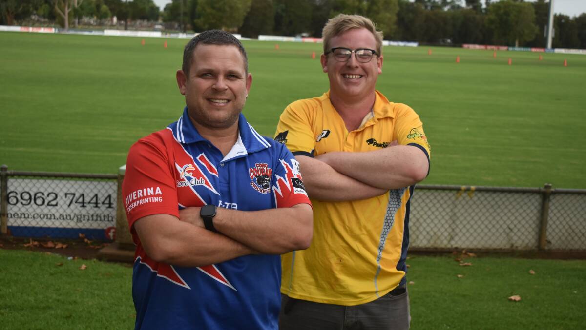 Tim Rand (left) or Jimmy Binks will be lifting the First Grade silverware on Saturday afternoon with Coro taking on Leagues in the grand final. Picture by Liam Warren 