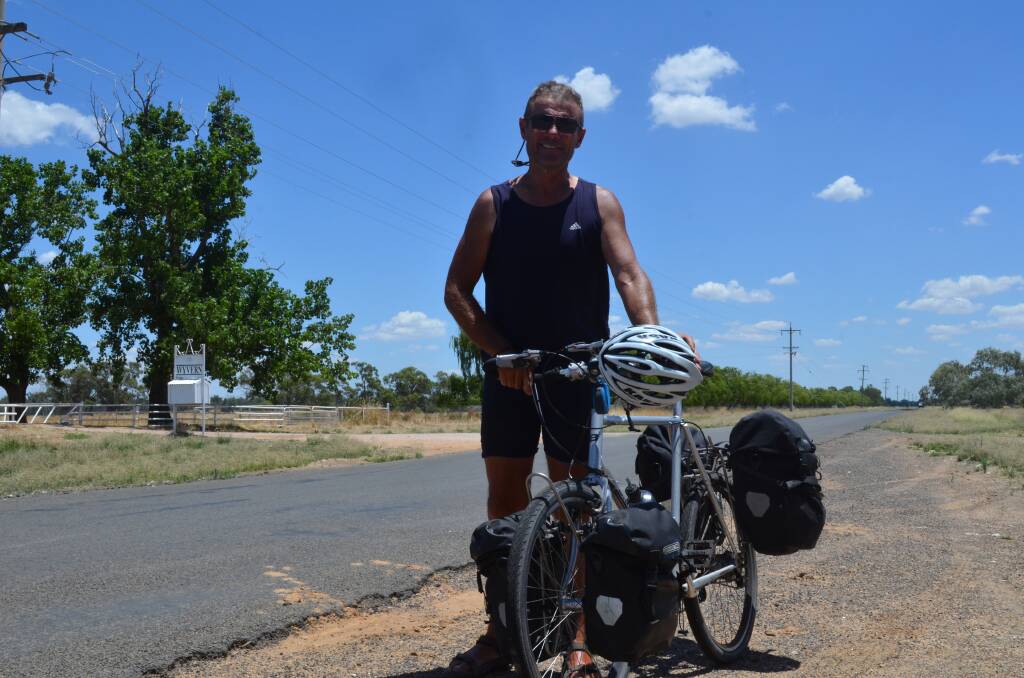 AROUND THE WORLD: David Wren has just completed his trip around the world to raise awareness of Spark of Life.