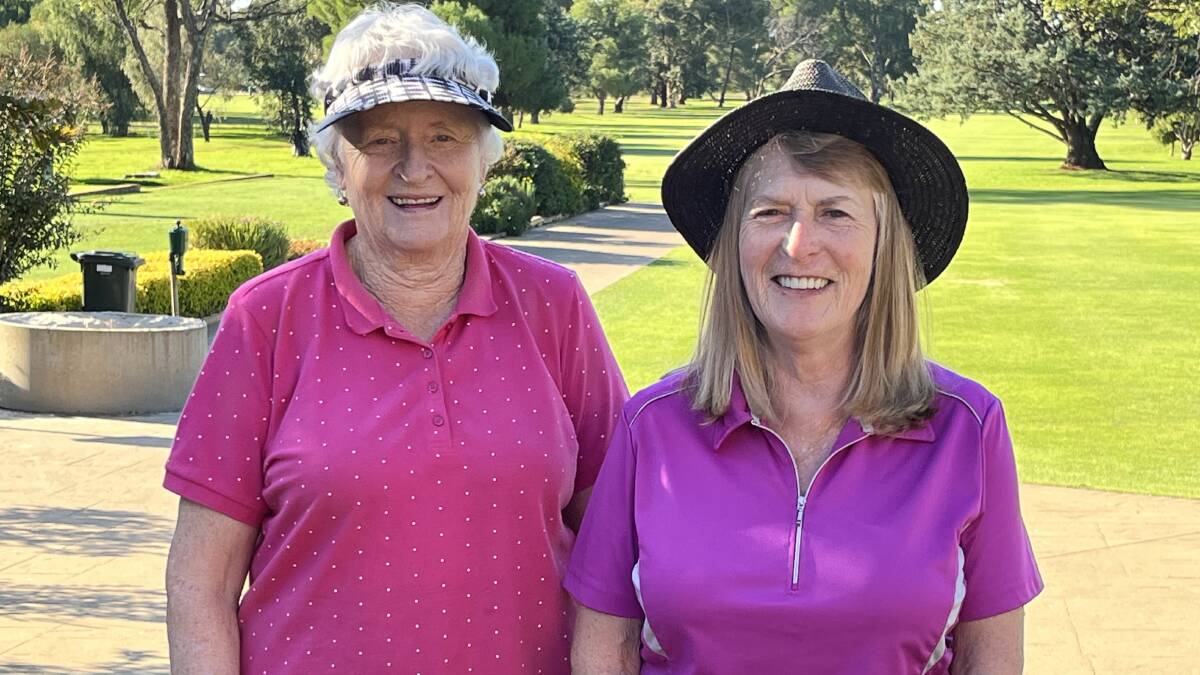 Elizabeth Graham (left) claimed the Single Match Play after taking out the final against Dorian Radue. Picture contributed