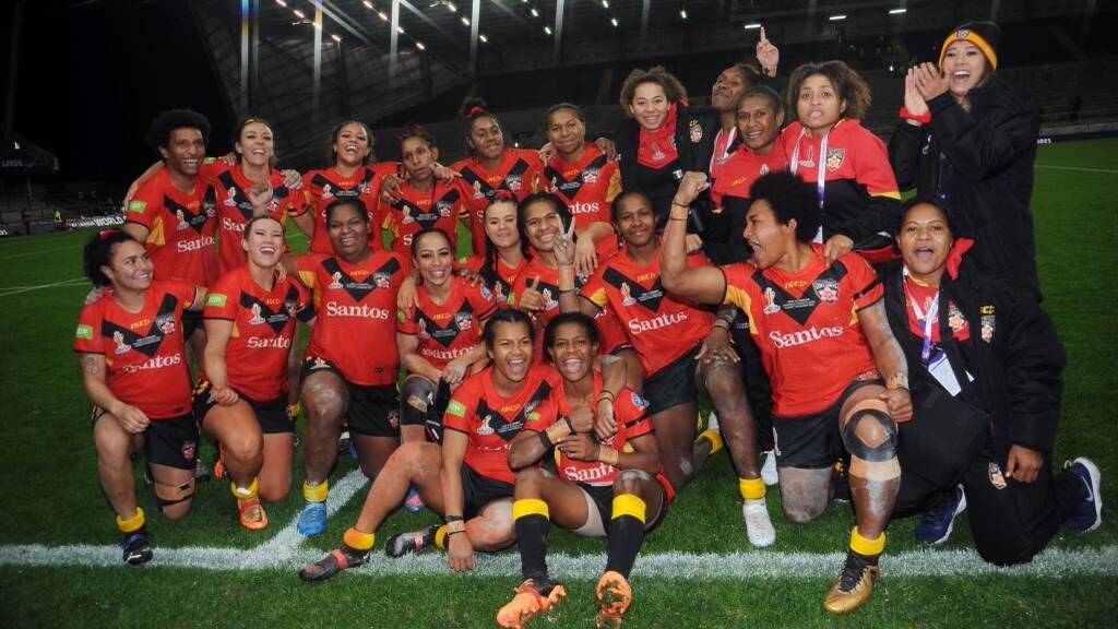 Mias Ua Ravu Has Returned From The Womens Rugby League World Cup In England The Area News