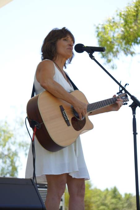 The passion Cheryl Tucker has for music is evident both on and off the stage. Picture supplied 