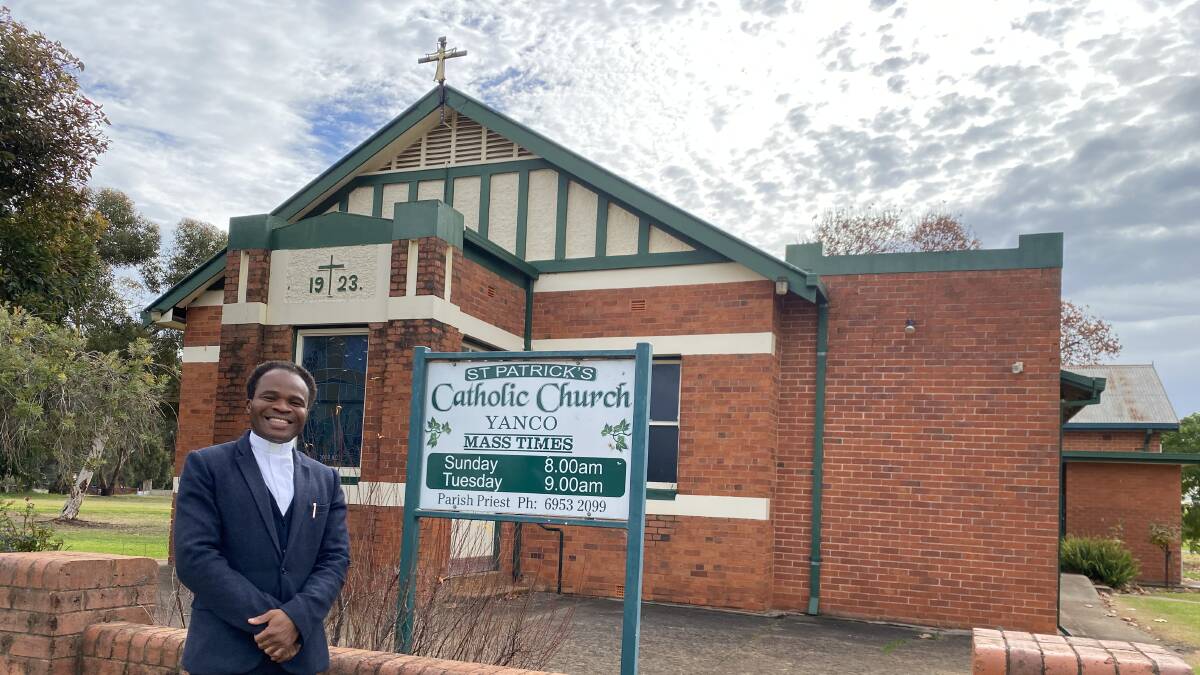 Father Christian Obiekwe is hoping for a big turnout at the centenary celebrations. Picture by Talia Pattison