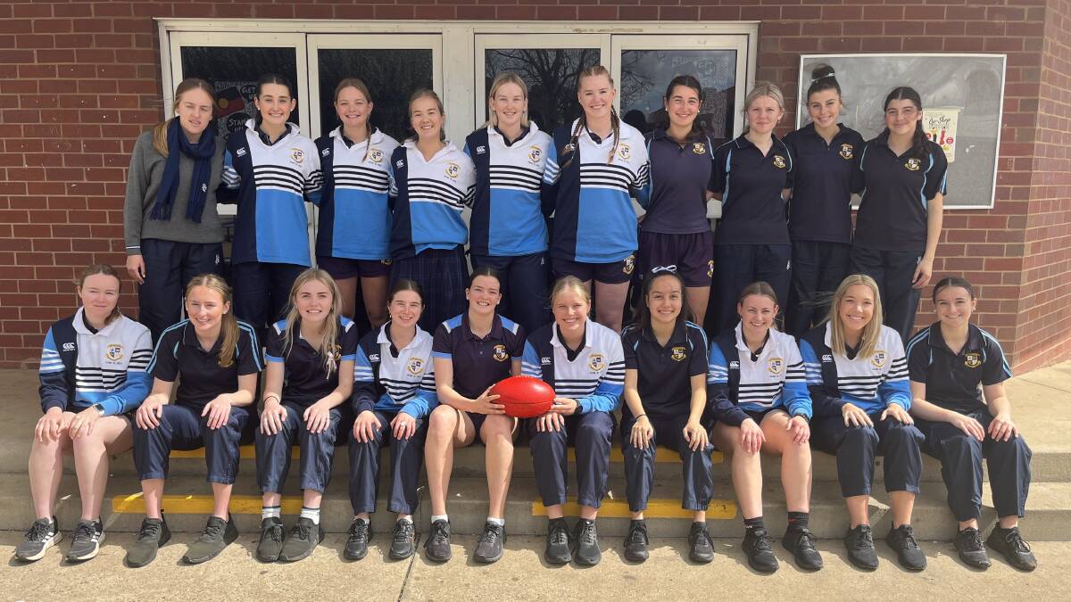 The St Francis College senior girls AFL side played well at the recent championships. Picture supplied