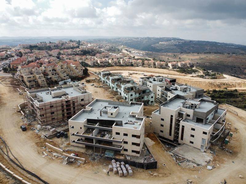 Israel's expansion of new settlements in the West Bank offers an obstacle to peace, says the US. (EPA PHOTO)