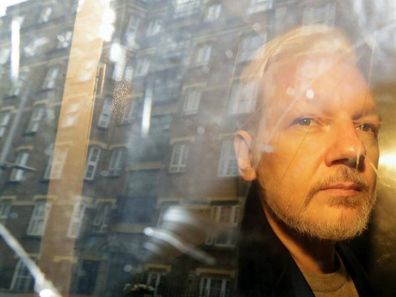 Anthony Albanese has raised the continued detention of Julian Assange with the US president. (AP PHOTO)