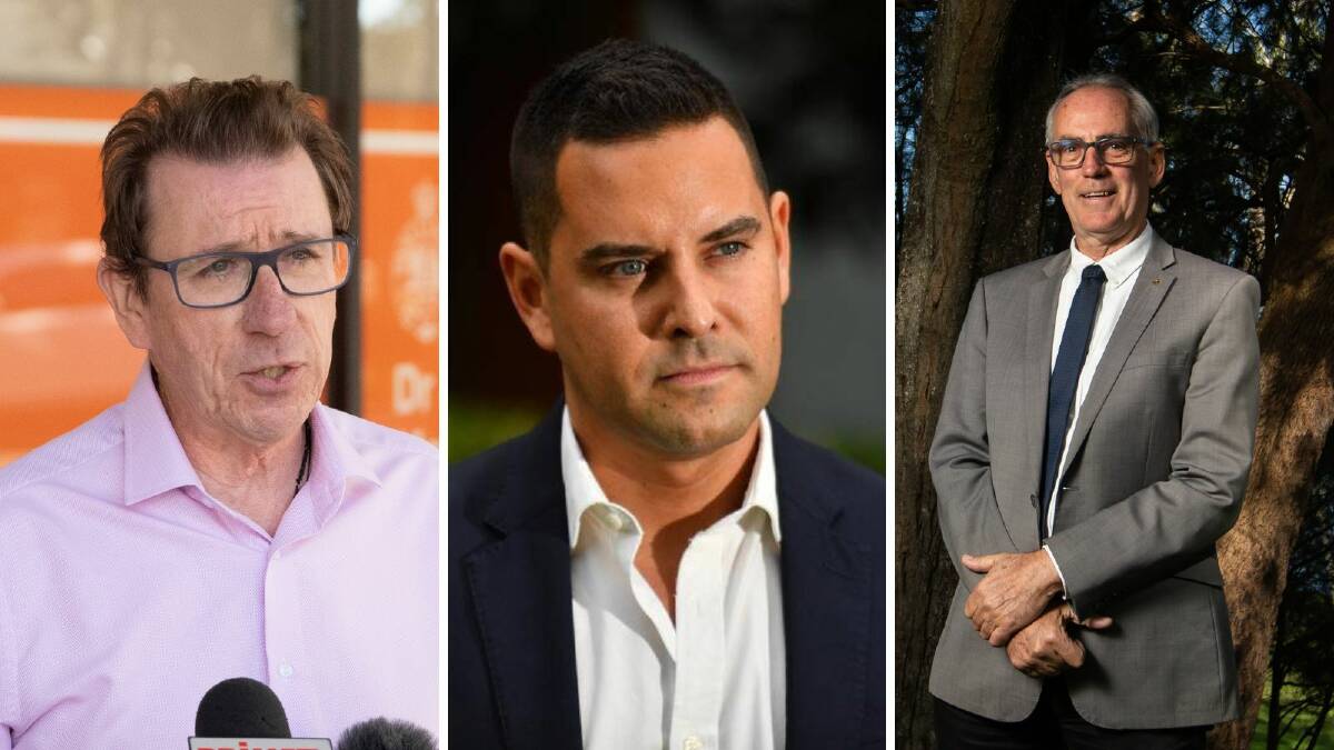 Dr McGirr, alongside member for Sydney Alex Greenwich and the member for Lake Macquarie Greg Piper, guaranteed confidence and supply to the new government. File photos