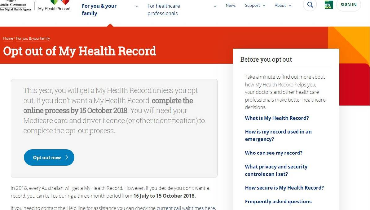 My Health Record Optout Doubles To 2 5 Million People